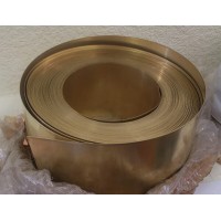 Фольга латунная 0,1x200 мм (100 мкм) Л90 ГОСТ 2208-2007