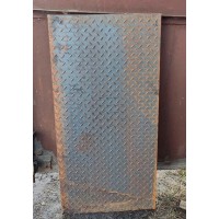 Лист стальной с чечевичным рифлением 6x1000x2000 мм Ст3сп ГОСТ 8568-77