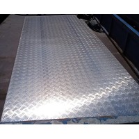 Лист алюминиевый рифленый квинтет 1x2000x3000 мм АМг2Н2 ГОСТ 21631-2023