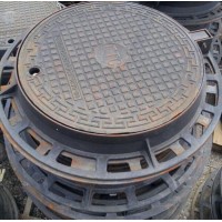 Люк чугунный ГТС легкий круглый Т 760x76 мм СЧ10 ГОСТ 8591-76