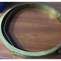 Полоса латунная 100x0,8 мм ЛС59-1 ГОСТ 2208-2007