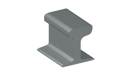 рельсы УР65 стальные усовиковые 9 м Э76Т купить в Пензе